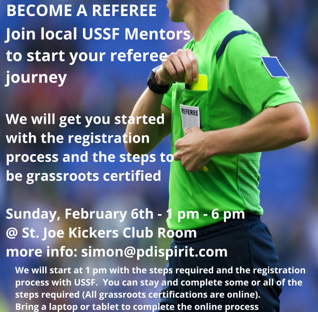 USSF Become a Referee